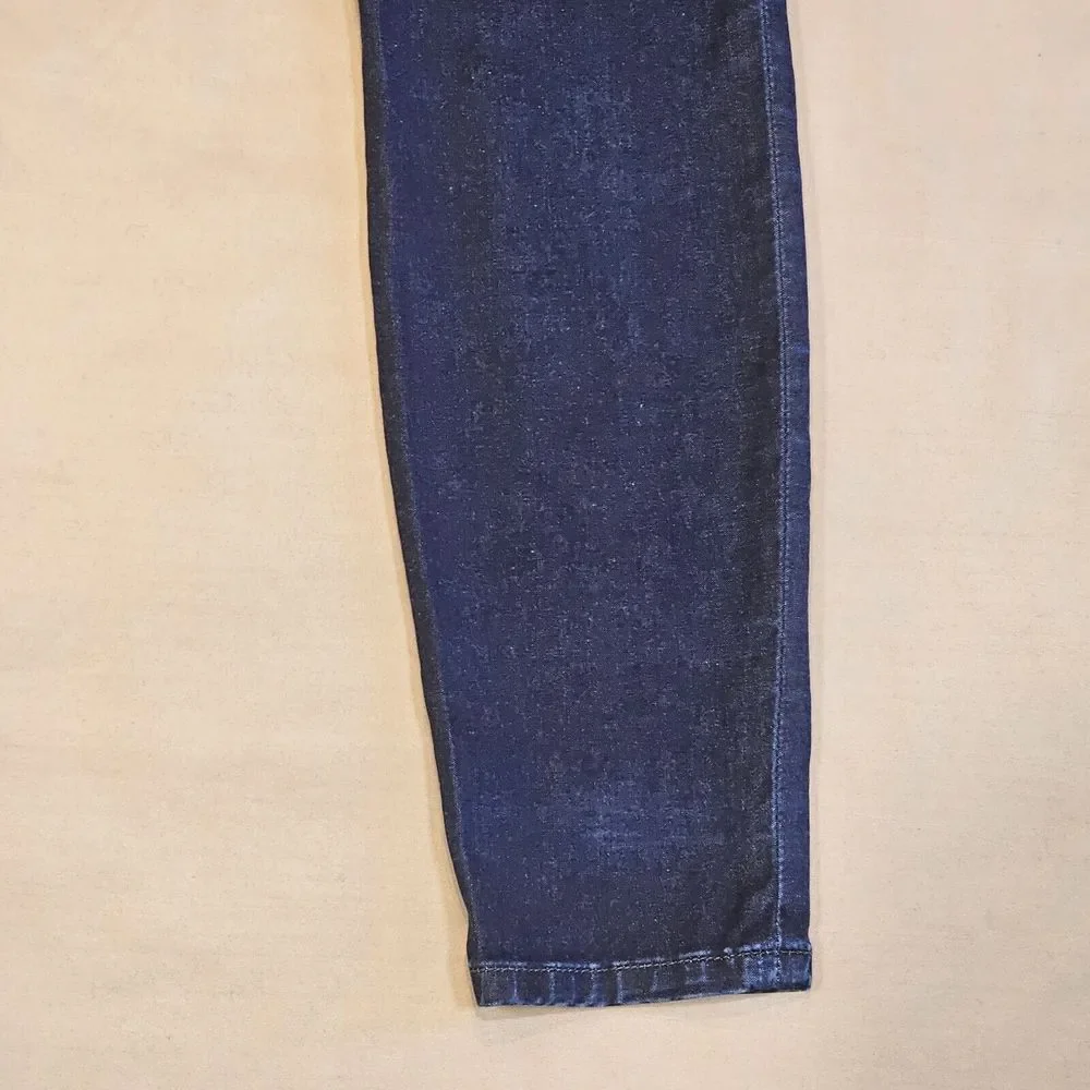 Joe's Jeans Womens Dark Wash Stretch Denim The Icon Skinny 3 Zip Pockets Size 28